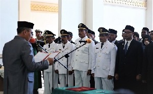 Aceh Besar Rotasi 208 Aparatur Pemerintah