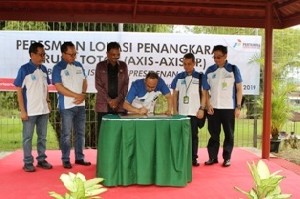 Sekda Lhokseumawe Resmikan Penangkaran Rusa Totol