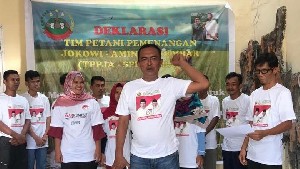 Kelompok Tani di Padang Deklarasi Dukung Jokowi-Ma'ruf