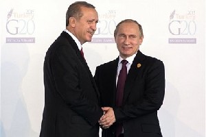 Presiden Turki dan Rusia Bahas Zona Keamanan di Suriah