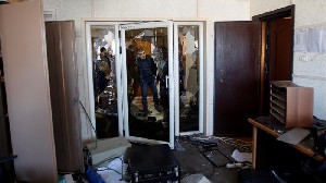 Kantor TV Palestina di Gaza digeledah, peralatan hancur