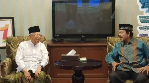 Ma'ruf Amin Terima Dukungan dari Pewaris Kesultanan Banten