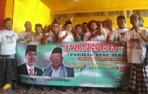 Anak anak Purnawirawan TNI Aceh Barat Deklarasi Dukung Jokowi