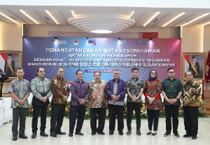 KPU Teken MoU dengan PPATK dan 4 Media Nasional