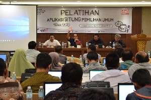 KIP Aceh Gelar Pelatihan Aplikasi Situng