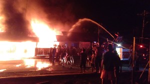 20 Unit Ruko Hangus Terbakar di Simeulu