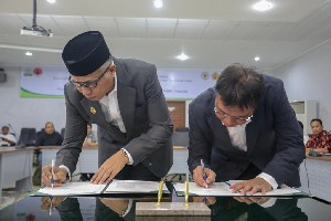 BPBA Aceh Tandatangani Kontrak Kerjasama  Dengan TDMRC Unsyiah