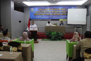 Dinsos Aceh Melatih 40 Peserta terkait Pelayanan Psikososial
