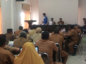 Sekda Aceh Timur Ingatkan SKPK Untuk Serius Dalam Menyusun RKPK