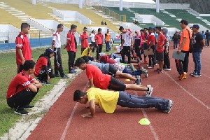 KONI Aceh Tes Fisik Atlet Pelatda