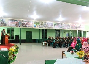 Pemilu 2019, Dandim 0101/BS Himbau Ibu Persit Wajib Memilih
