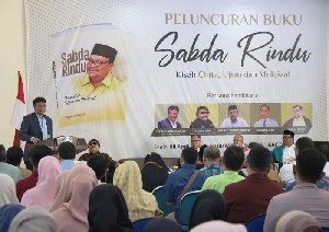 Buku 'Sabda Rindu' Sulaiman Abda Diluncurkan di Unsyiah