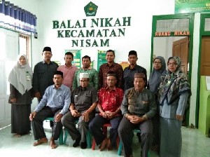 KUA Aceh Besar Study Banding ke Nisam Aceh Utara