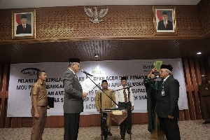 Nova Iriansyah Lantik Kepala BPKP Perwakilan Aceh
