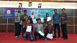 Atlet SMK-PP Negeri Saree menuju O2SN SMK Tingkat Aceh 2019