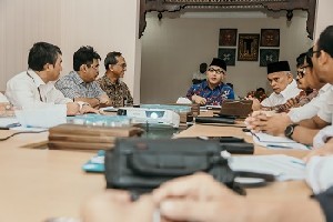 Pertemuan Plt Gubernur Aceh Bersama PLN Aceh dan PLN Sumut