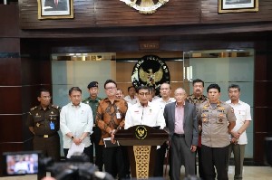 Pemerintah Gelar Rakor Sikapi Perkembangan Situasi Pasca Pemilu Serentak 2019