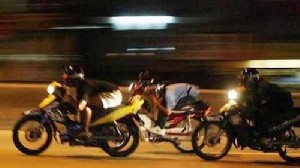 Polisi Bubarkan Aksi Balap Liar di Alun-Alun Kota Bireuen