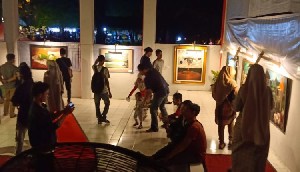 11 Perupa Pamerkan Karyanya di Pameran Seni Rupa Meulaboh