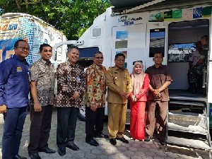 Wali Kota Tinjau Loket Penukaran Uang Lebaran