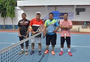 Aminullah/Tio Lana Juara Turnamen Tenis U-90 ATC Gemilang ke-III