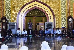 142 CJH Aceh Selatan Ikuti Manasik Haji di Mesjid Agung Istiqamah