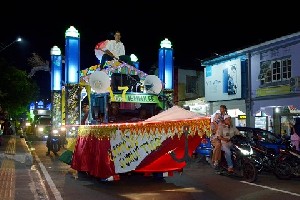 Ribuan Warga Sabang Antusias Menyaksikan Pawai Takbiran