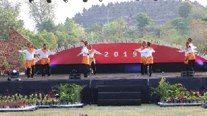 Borobudur Internasional Arts and Performance Festival 2019 Ditutup dengan Penampilan Tari Seudati
