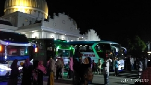 Sembilan Bus Antarkan JCH Bireuen