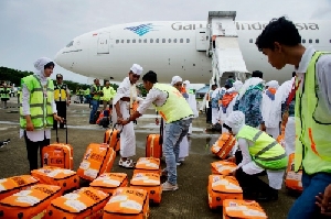 Jamaah Calon Haji Aceh Kloter Pertama Tiba di Tanah Suci