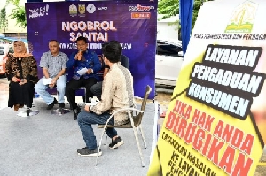 Aminullah Pemateri Acara Ngobrol Santai Soal Perlindungan Konsumen