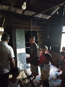 Akibat Arus Pendek, Satu Rumah Terbakar di Aceh Tenggara