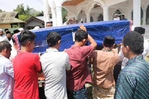 Dinas Sosial Aceh Fasilitasi Pemulangan Jenazah Menantu Waled NU Samalanga