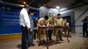 Shabela teken MoU pengembangan Aceh Tengah Smart City