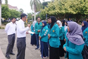 Rektor Lepas Kontingen PIMNAS Unsyiah