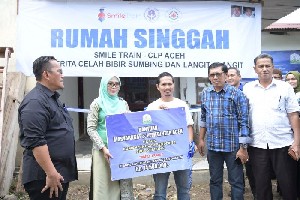 Pasien Bibir Sumbing di Aceh, Kini Bisa Manfaatkan Rumah Singgah