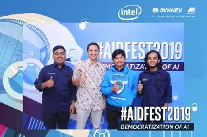 Tim Smart Bin Unsyiah Juara Favorit Intel Open Vino Hackathon 2019