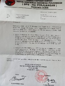 Belum Ada Kepastian  Siapa Ketua DPRK Dari PDIP Aceh Tengah