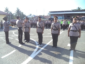 Sejumlah Pejabat Polres Bireuen Diganti