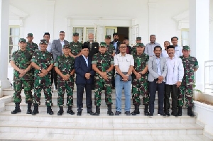 Pangdam IM Silaturahmi Dengan Wali Nanggroe