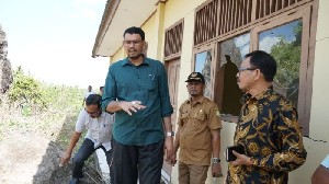 Dinas Pendidikan Aceh Besar Tinjau Gedung SD Terbengkalai