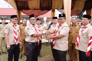 Buka Kompetisi Penggalang, Aminullah Minta Pramuka Jadi Teladan