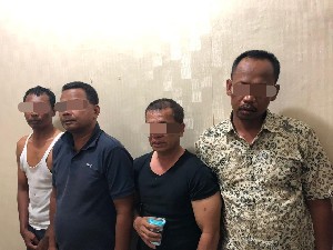 Empat Perampok dari Medan Ditangkap