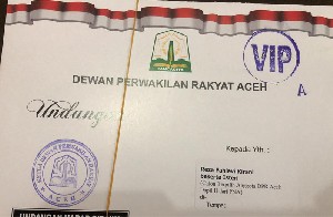 Hari Ini Tiyong dan Rizal Fahlevi Kirani Tetap Dilantik Sebagai Anggota DPR Aceh
