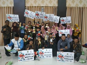 Aceh Peringkat 4 Nasional Pentas PAI IX 2019 di Makassar