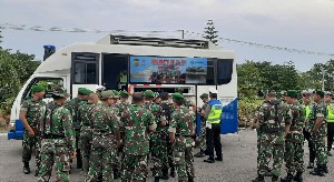 Satlantas Polres Bireuen Bagikan SIM Gratis Untuk Anggota TNI