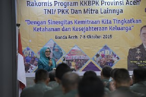 PKK Aceh Dukung Sinergitas Kemitraan dengan BKKBN dan TNI