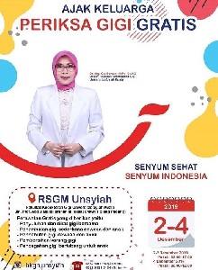 Pengobatan Gigi Gratis di Aceh, Ini Harapan Dekan FKG Unsyiah