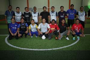 Laga Futsal Persahabatan Baitul Mal Bantai Humpro 17 - 7