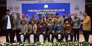 Pemerintahan Aceh Teken MoU Bersama Forbes DPR/DPD RI